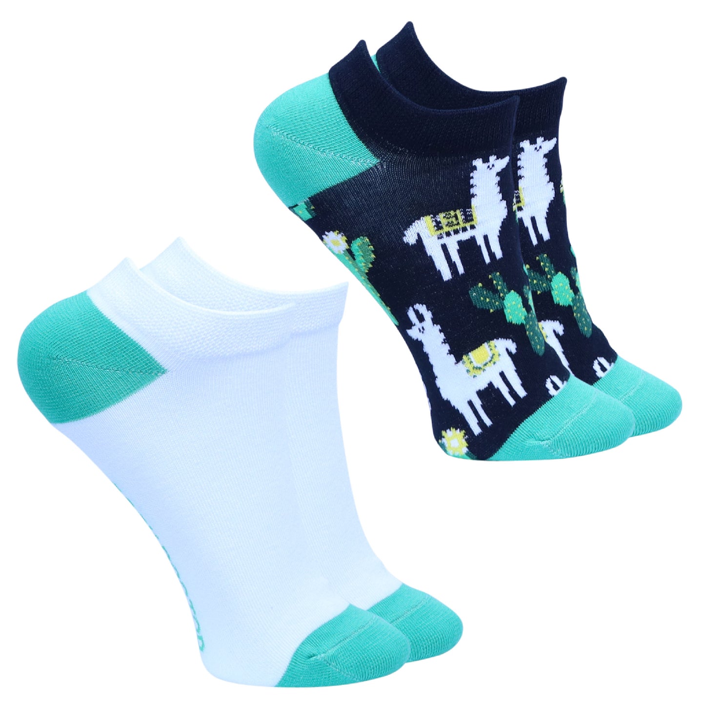 2 pack ‘Llamas’ Ladies Trainer Liners