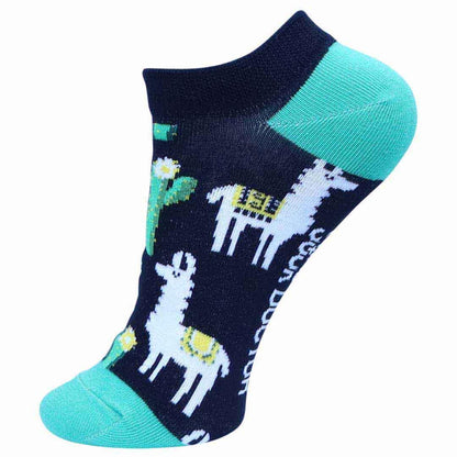 2 pack ‘Llamas’ Ladies Trainer Liners