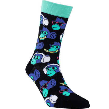 Monkey Business Cotton Socks