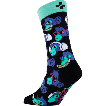 Monkey Business Cotton Socks