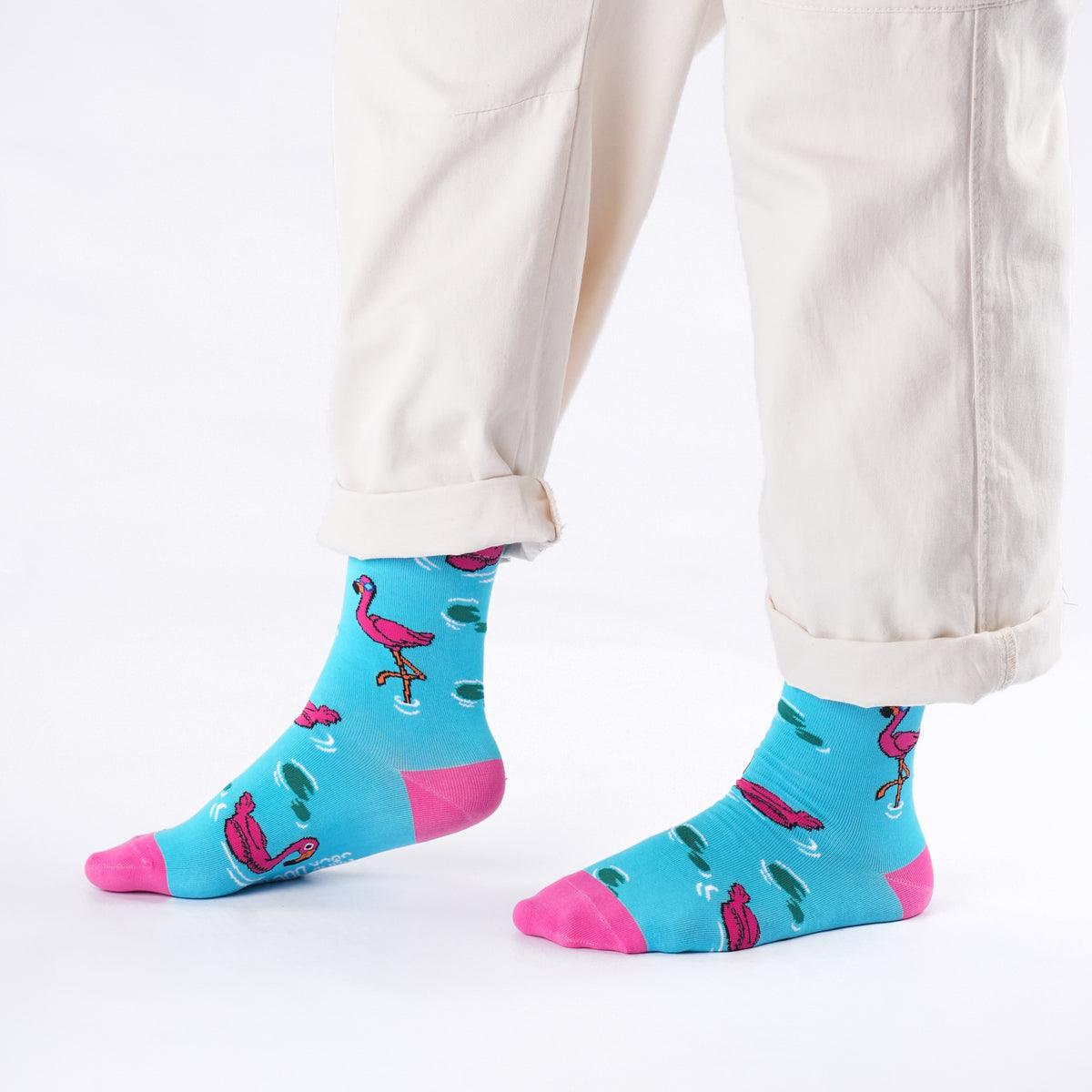 Mr. Pink Cotton Socks