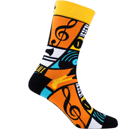 Musical Tunes Cotton Socks