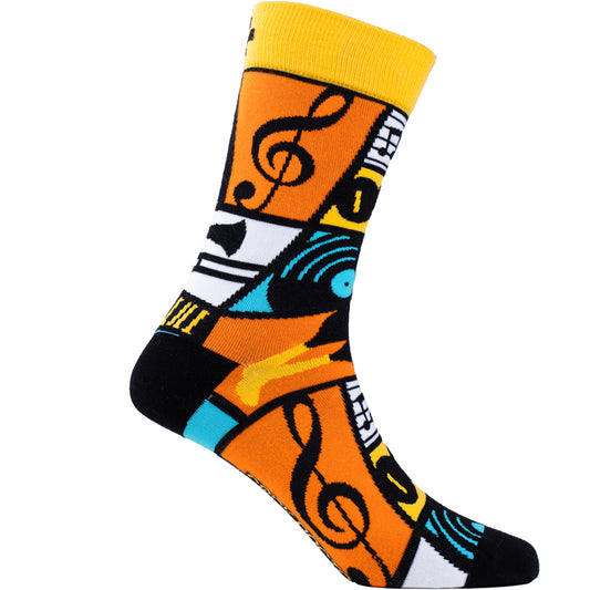 Musical Tunes Cotton Socks