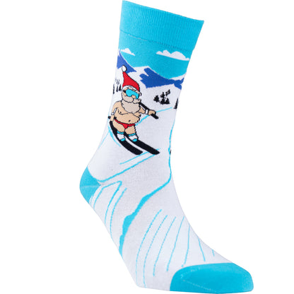 Off Duty Santa Cotton Socks