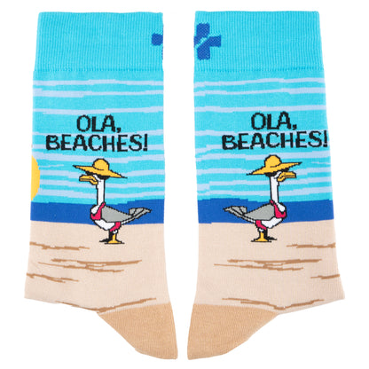 Ola Beaches Cotton Socks