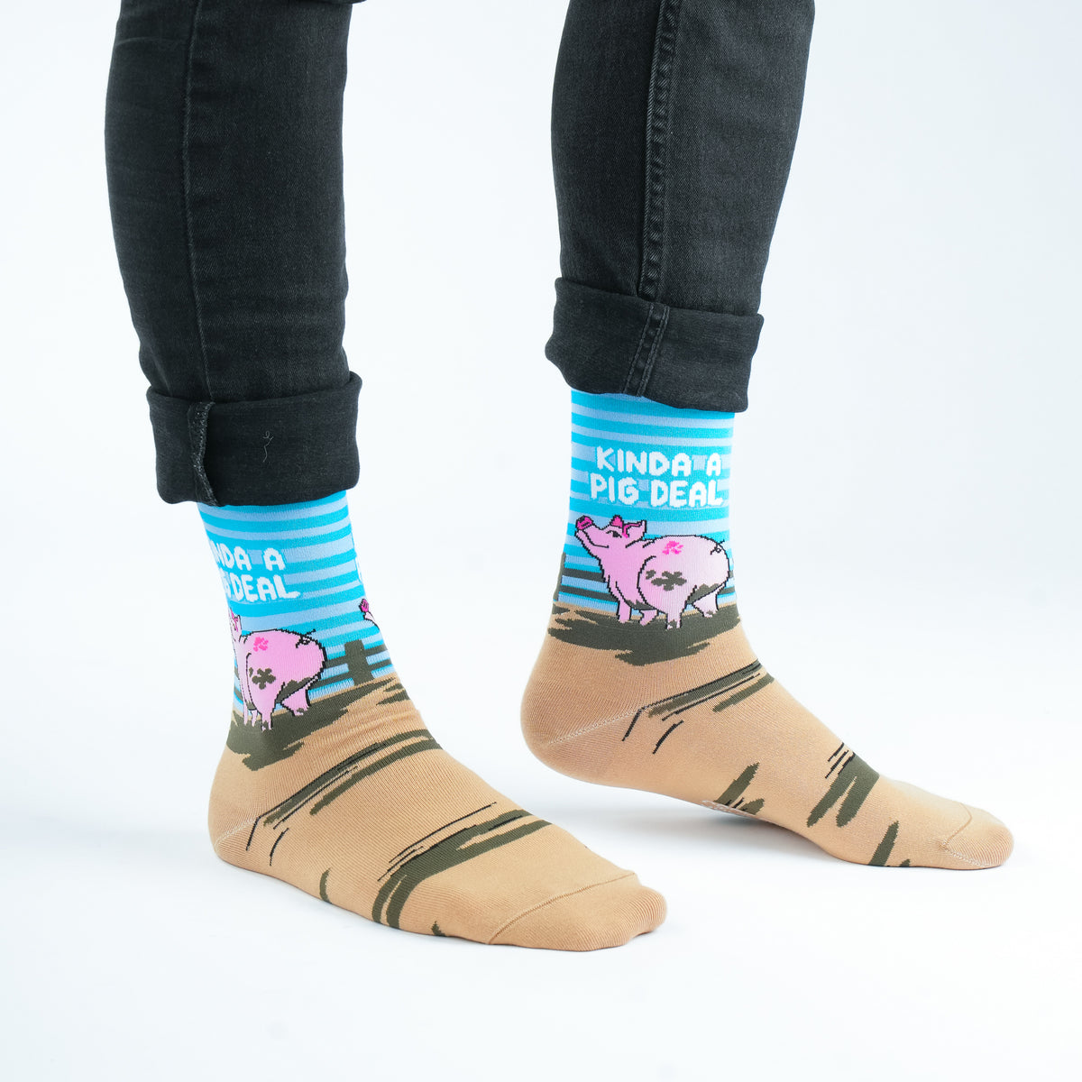 Pig Deal Cotton Socks