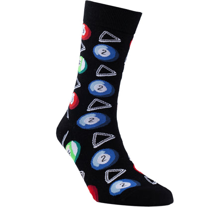 Pool Balls Cotton Socks
