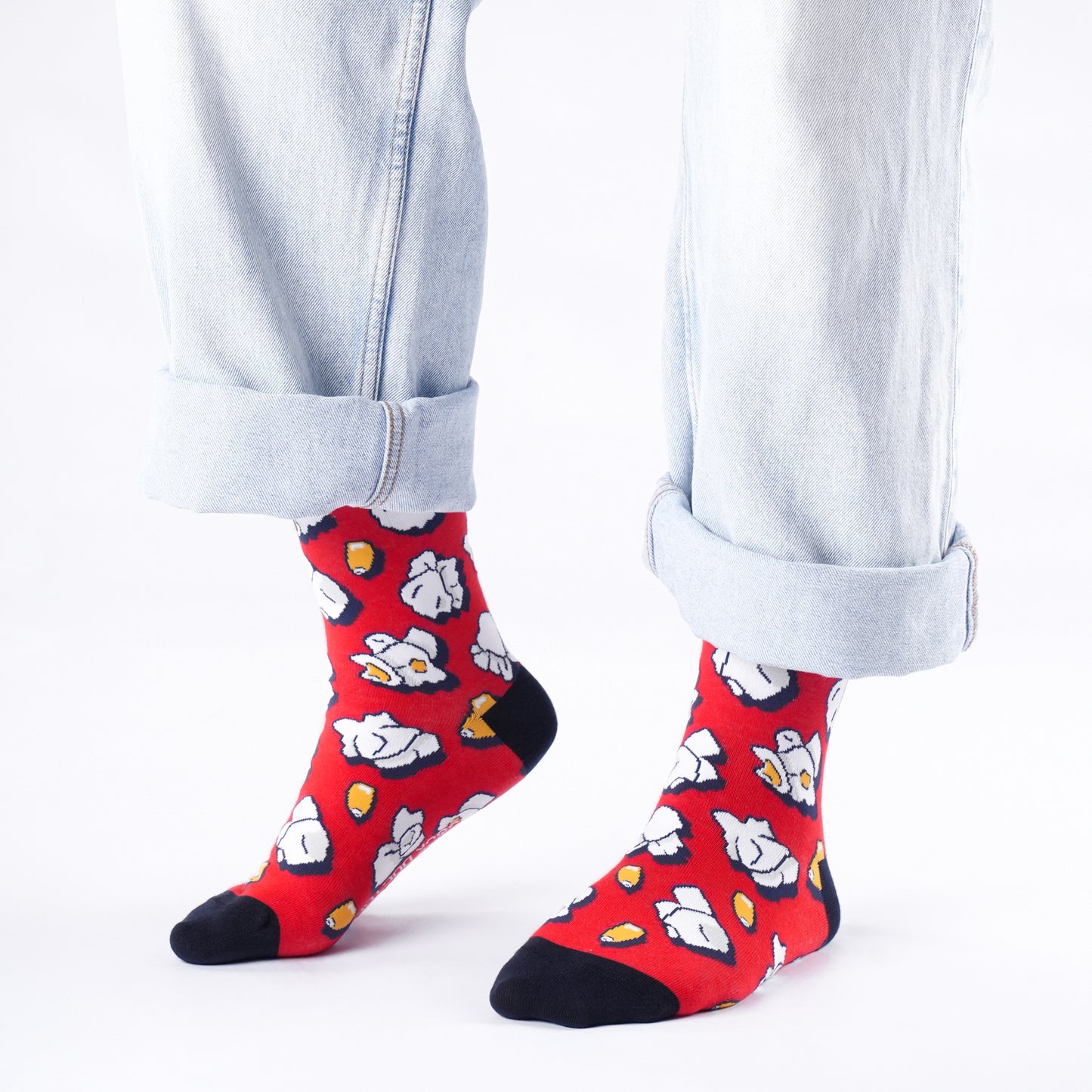 Popcorn Cotton Socks