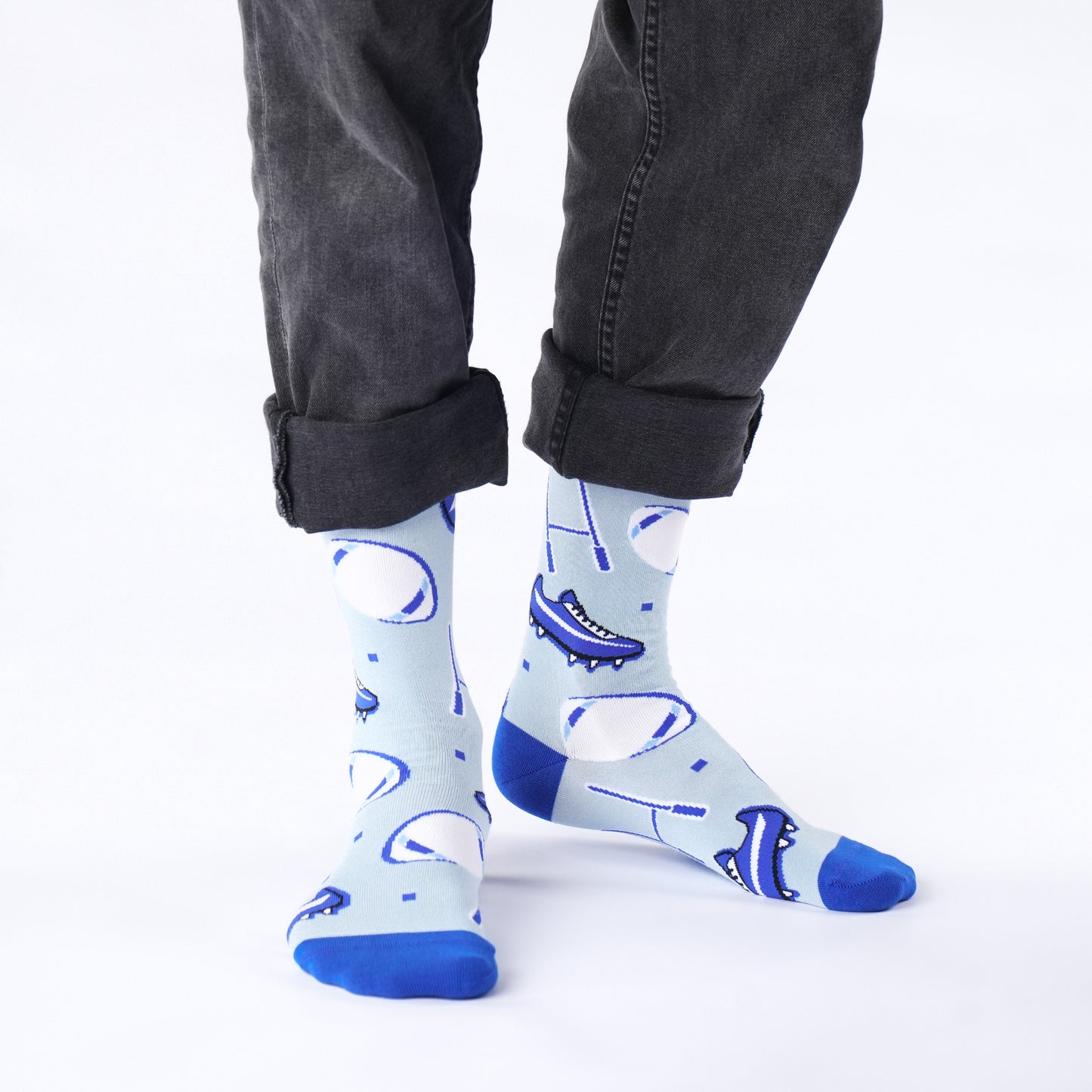 Rugby Time Cotton Socks