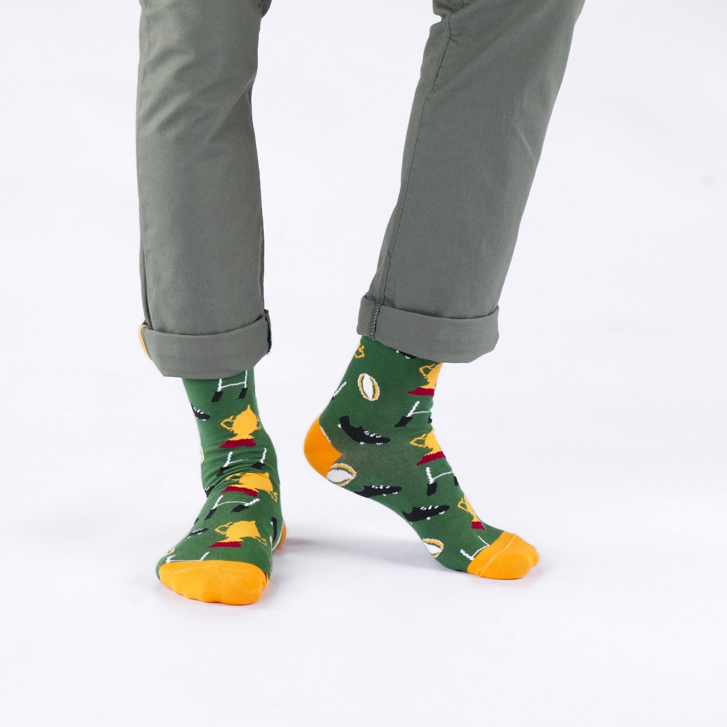 Rugby Cotton Socks