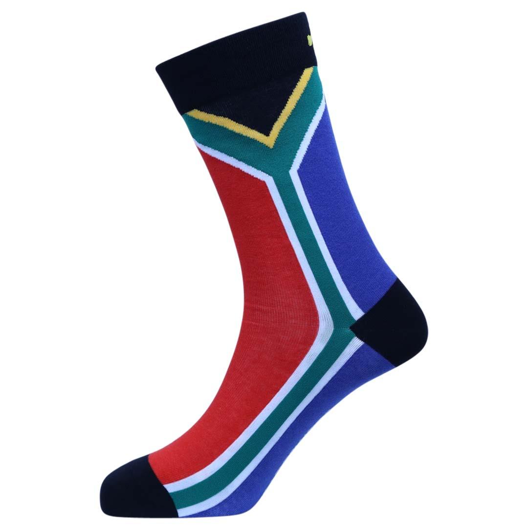 ‘SA Flag’ Cotton Socks