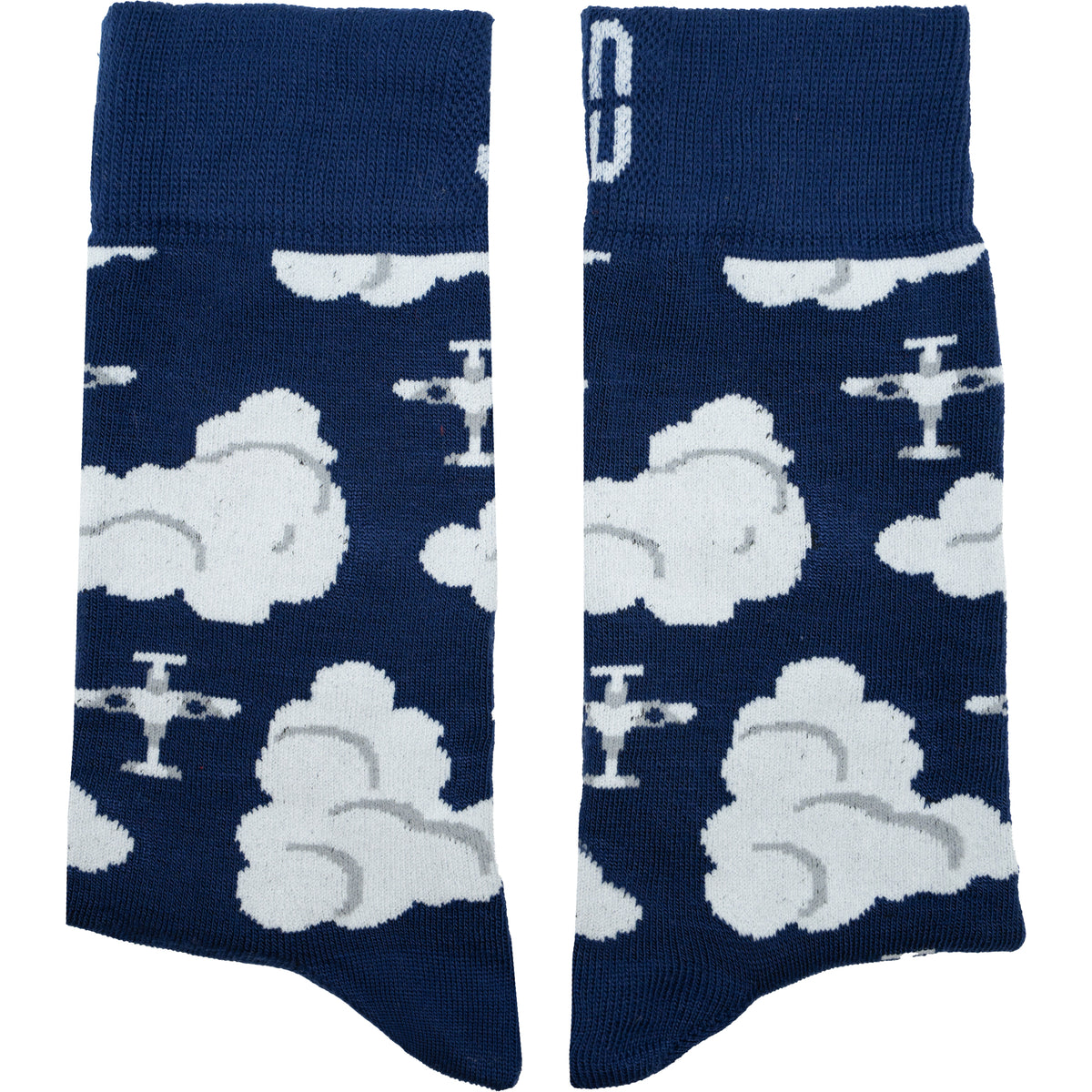Sky High Cotton Socks