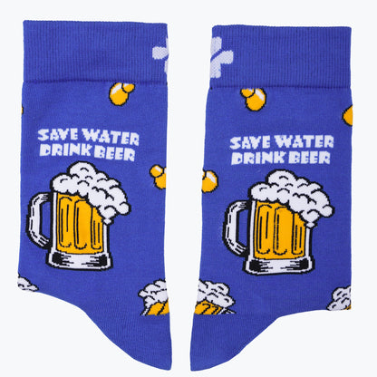 Save water Cotton Socks