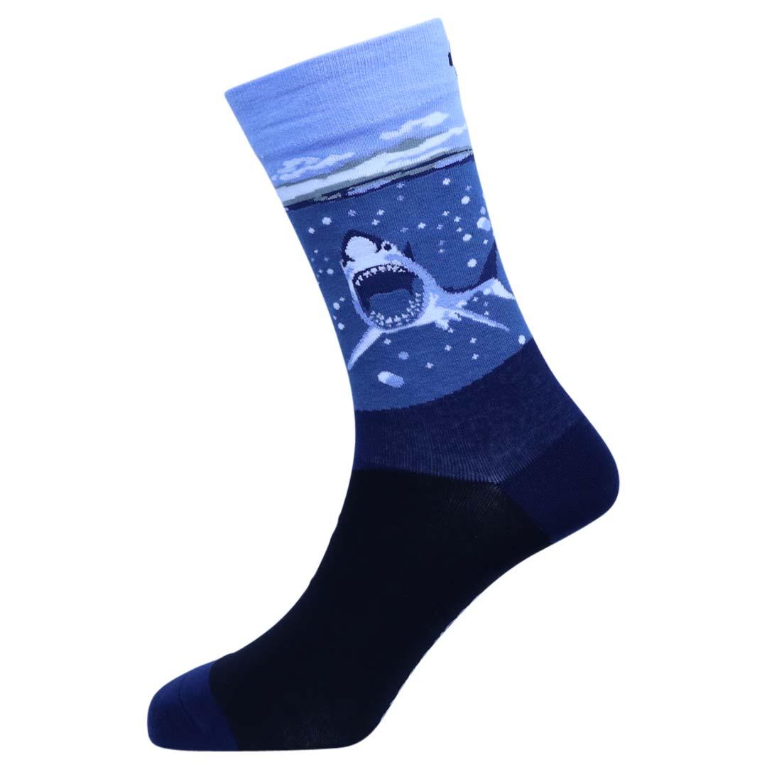 ‘Jaws’ Cotton Socks