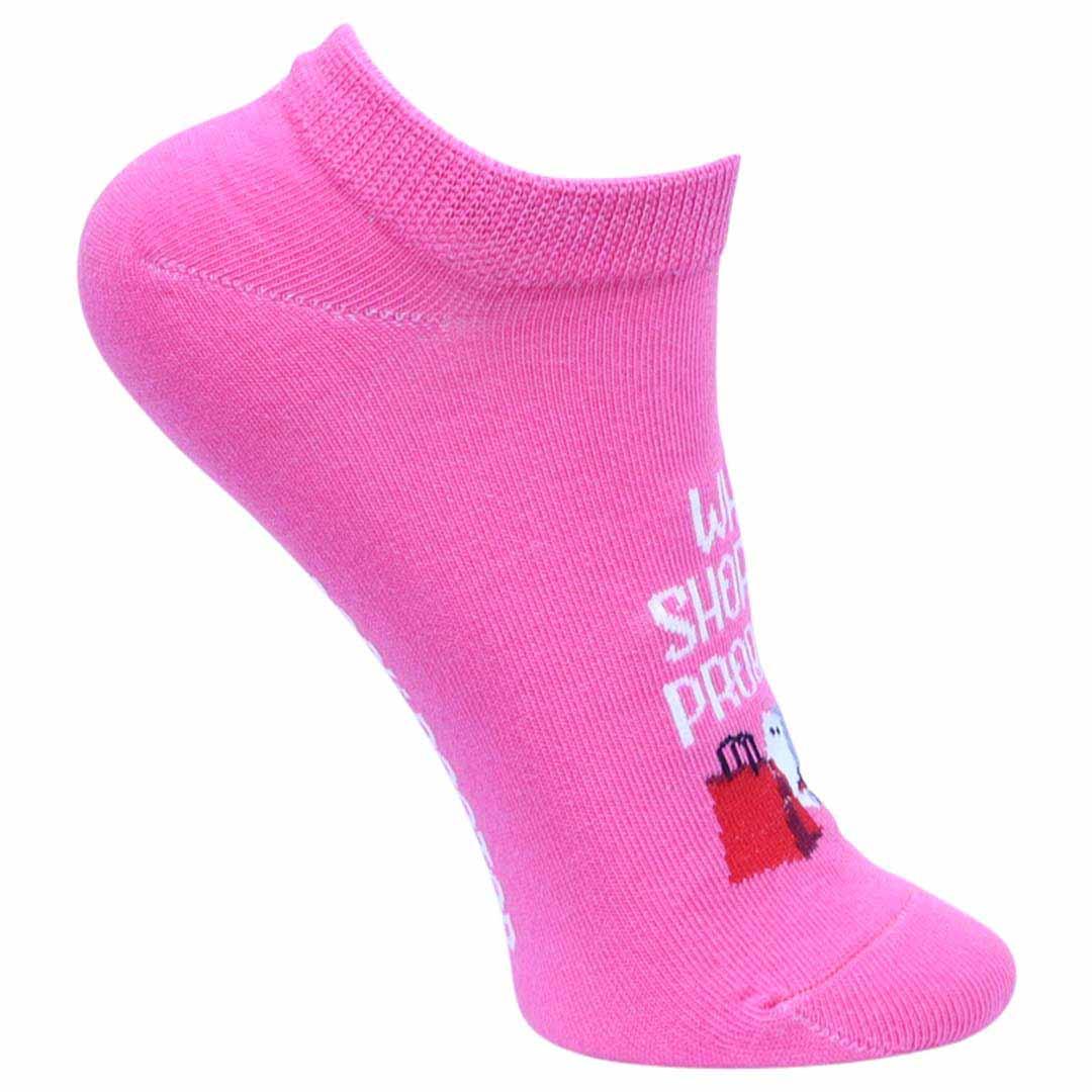 2 pack ‘Shopping’ Ladies Trainer Liners