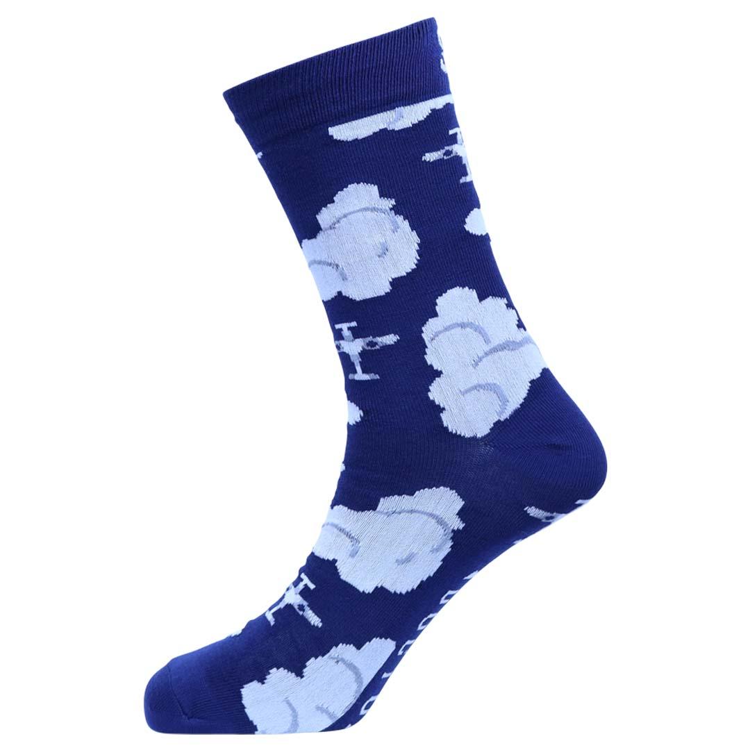 ‘Sky High’ Cotton Socks
