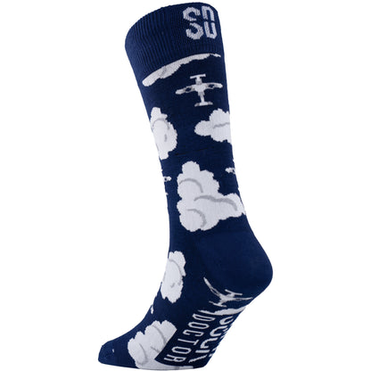 Sky High Cotton Socks