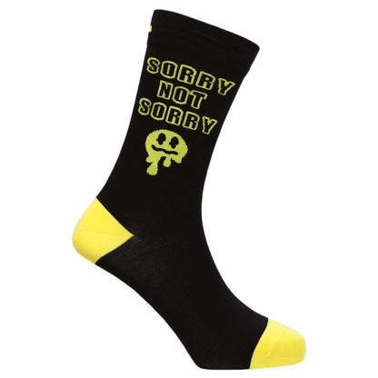 ‘Sorry’ Cotton Socks