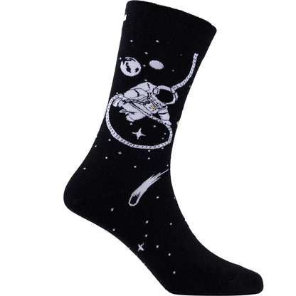 Space Man Cotton Socks