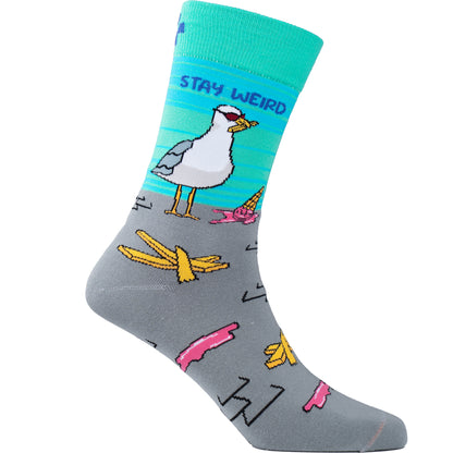 Stay Weird Cotton Socks
