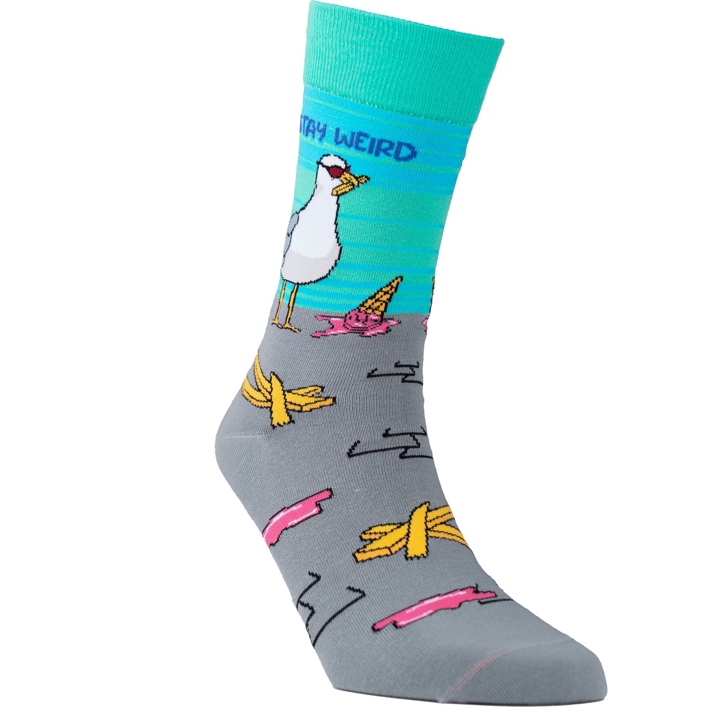 Stay Weird Cotton Socks