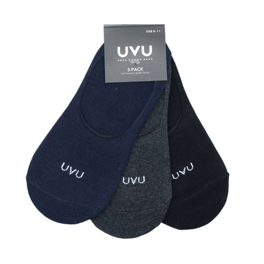 Secret Cotton Socks-3 Pack Multi