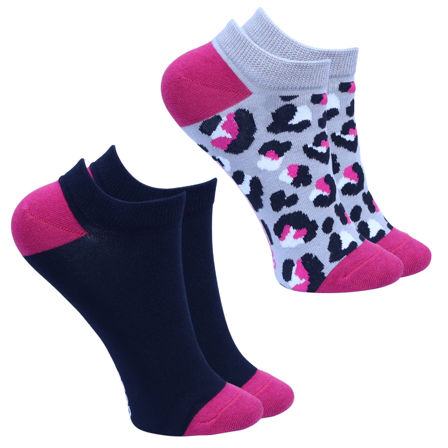 2 pack ‘Wild Cat’ Ladies Trainer Liners