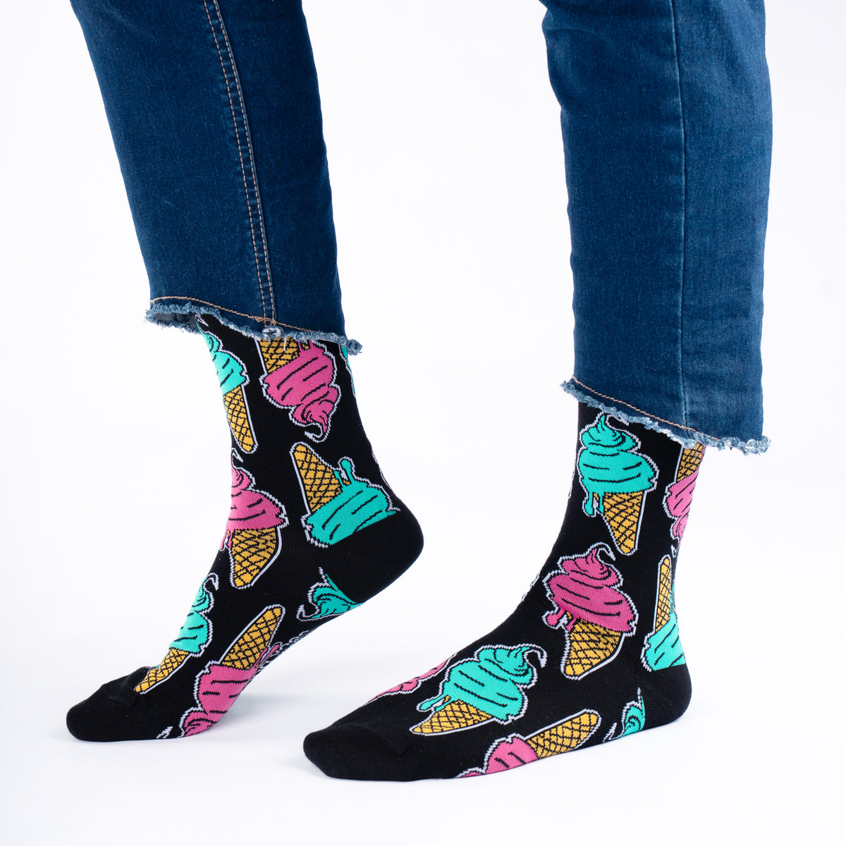 Waffle cone Cotton Socks