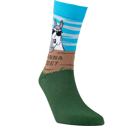 Wanna Ride Cotton Socks