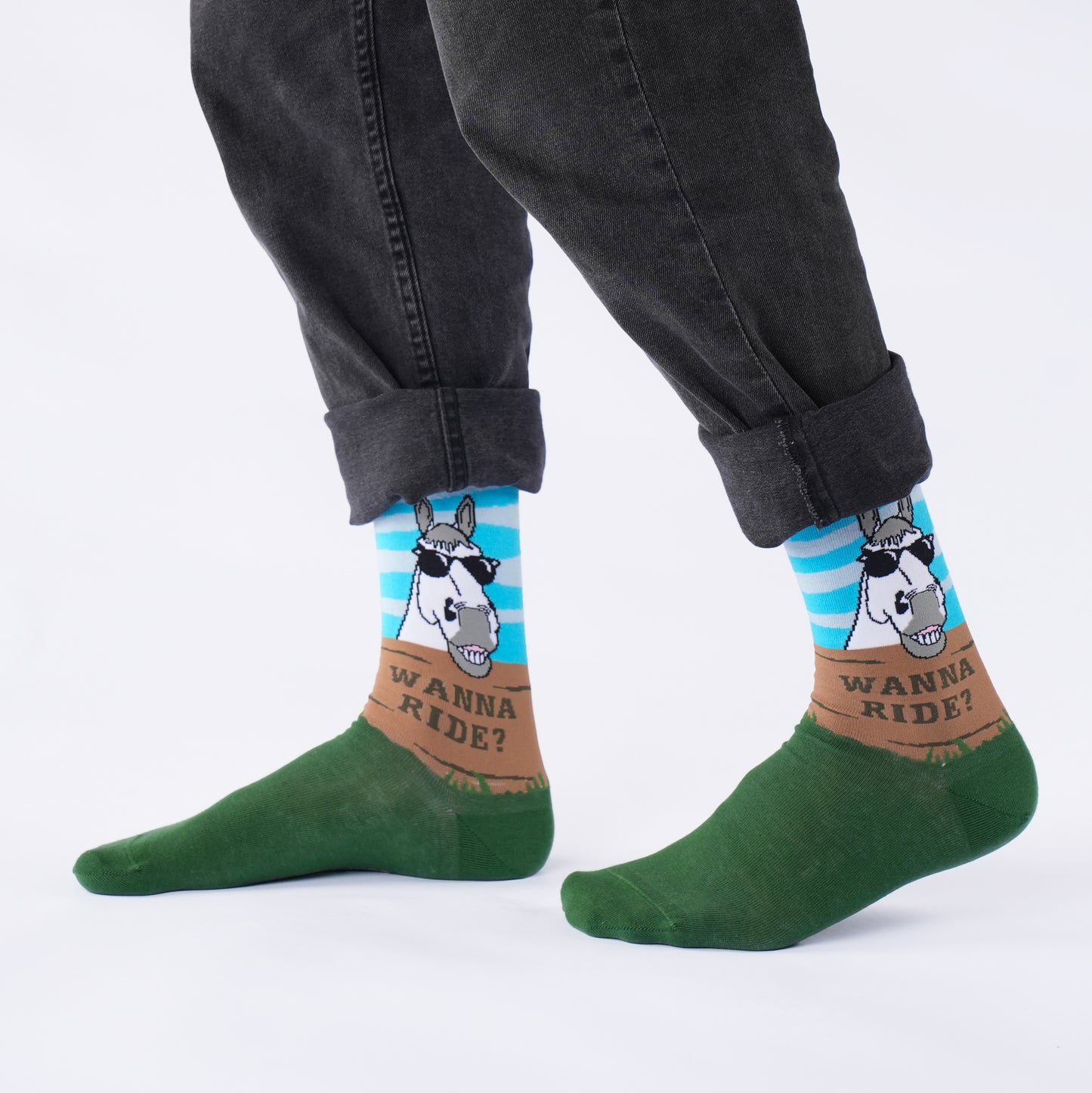 Wanna Ride Cotton Socks