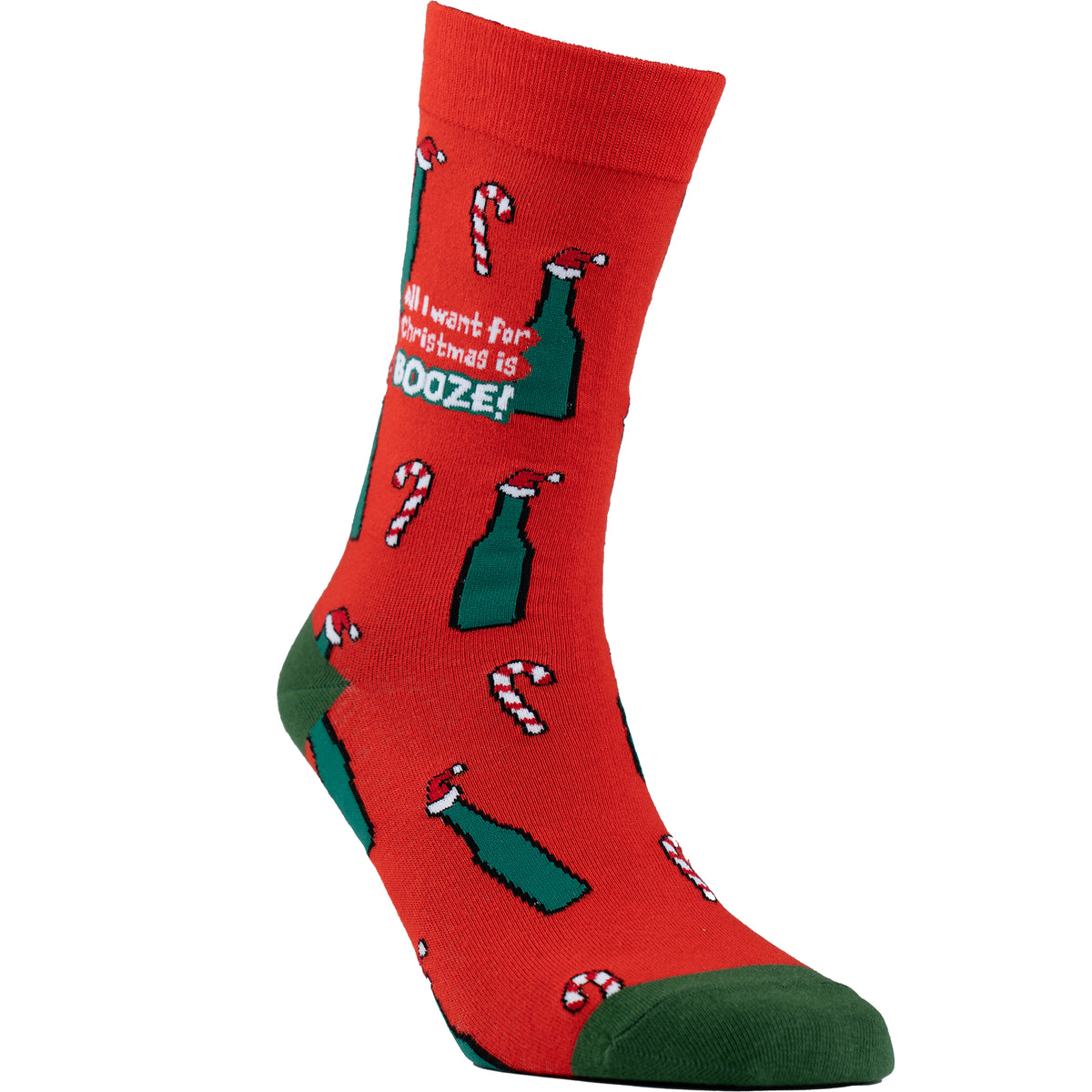 Xmas Booze Cotton Socks
