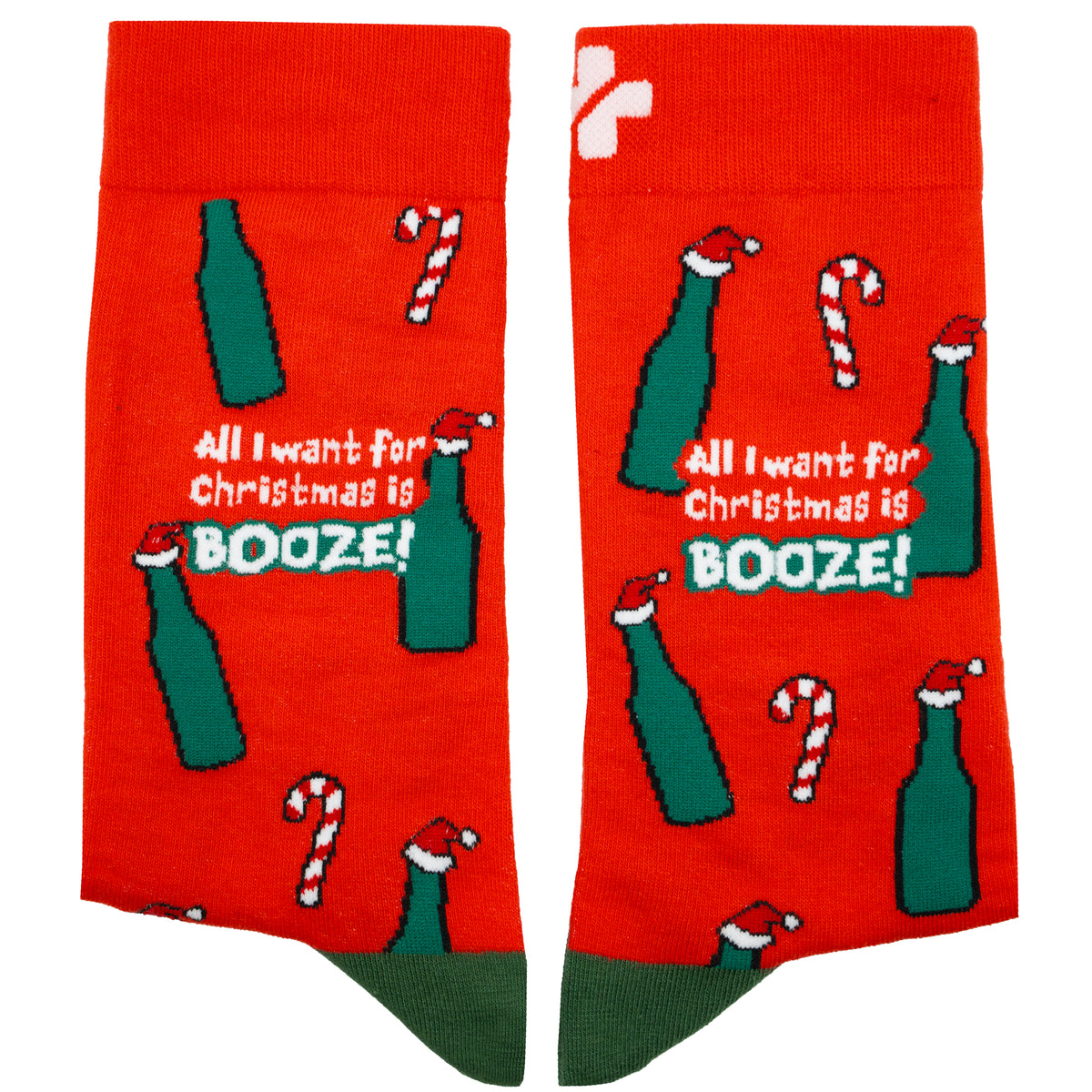 Xmas Booze Cotton Socks
