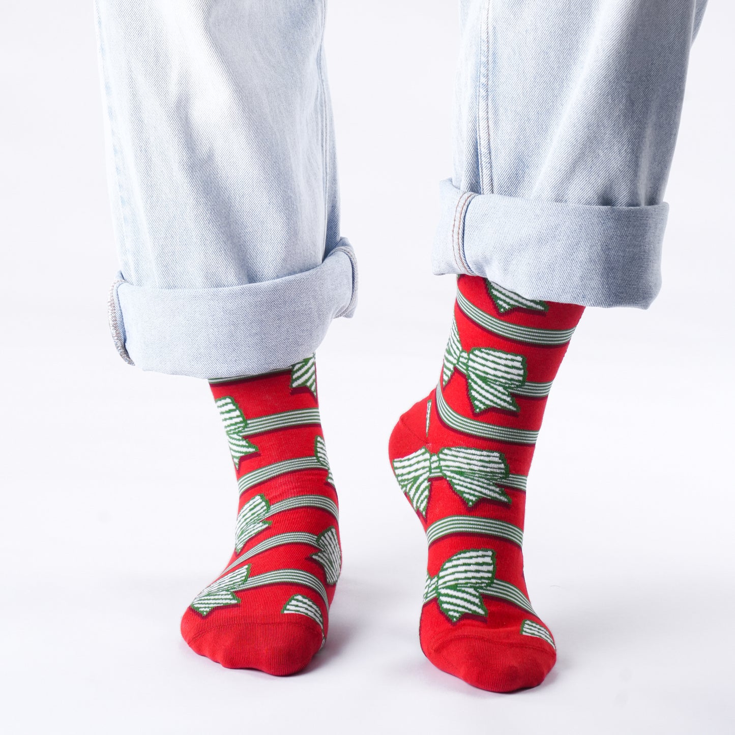 Xmas Prezzie Cotton Socks