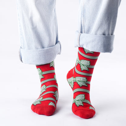 Xmas Prezzie Cotton Socks