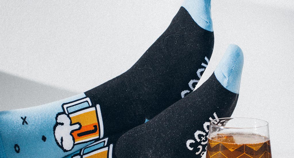 ‘Beer’ Cotton Socks
