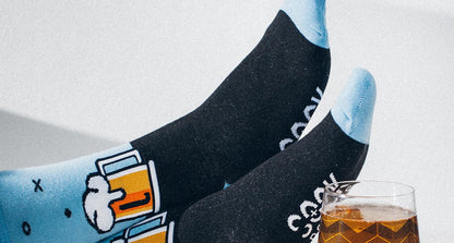 ‘Beer’ Cotton Socks