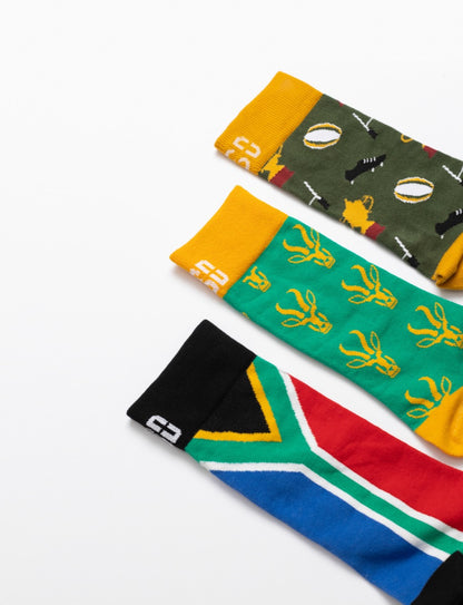 ‘Rugby’ Cotton Socks